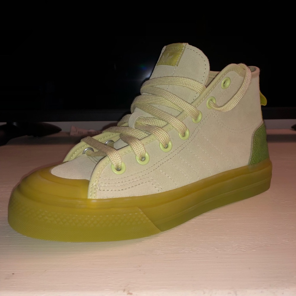 Brand new suede Adidas Sneakers, size run small